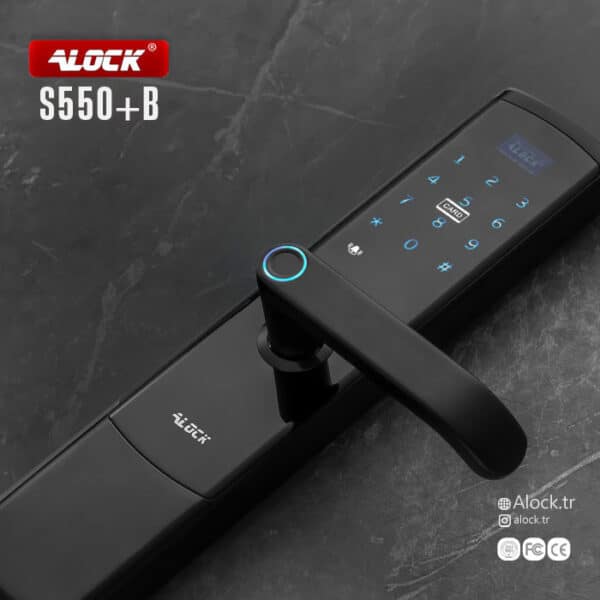 Çevrimiçi dijital Parmak İzi kilidi S550+
