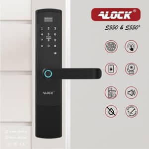 Çevrimiçi dijital Parmak İzi kilidi S550+