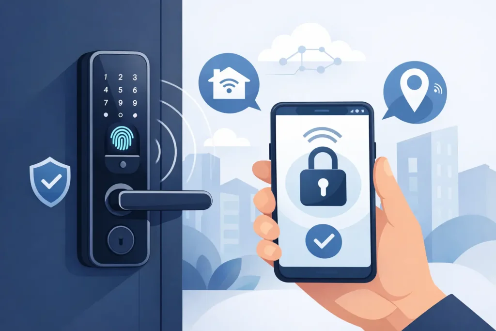 Akıllı Kapı Kilidi Nasıl Çalışır?