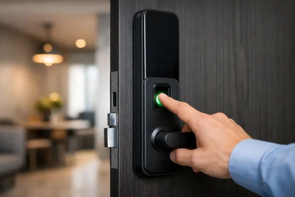 Parmak İzli Kapı Kilidi Güvenli mi?