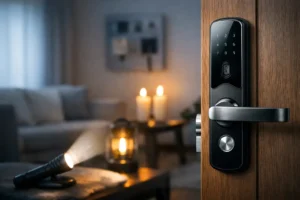 Akıllı kilit elektrik kesilince açılır mı?